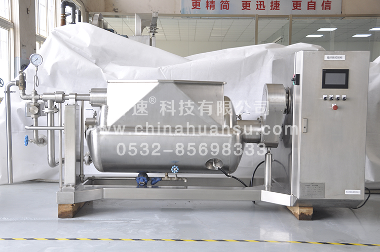 環(huán)速智能攪拌鍋WZJ-500食堂自動攪拌鍋，人性化設計          環(huán)速科技